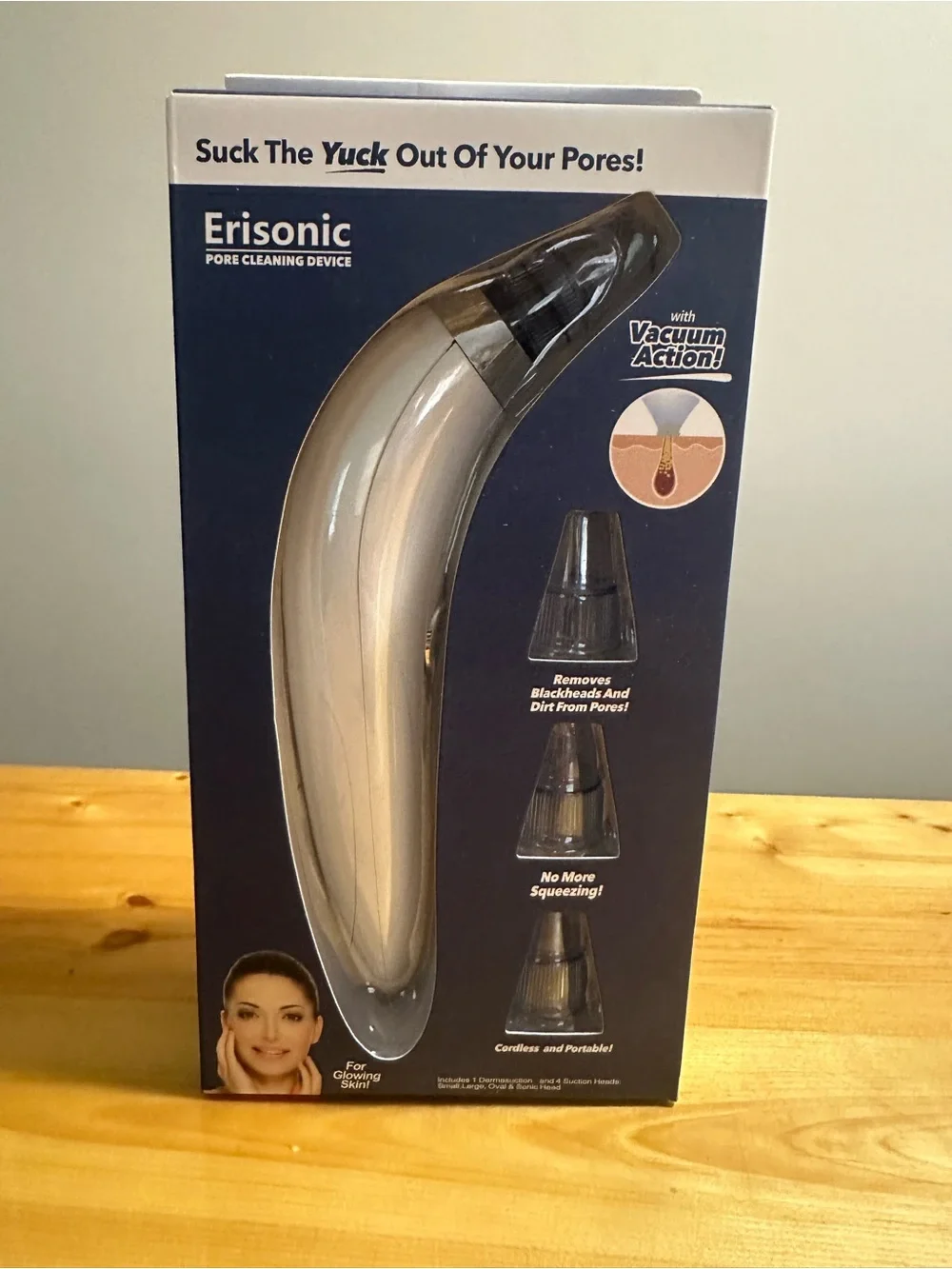 Pore Cleaning Vacuum - Women Skincare Tool